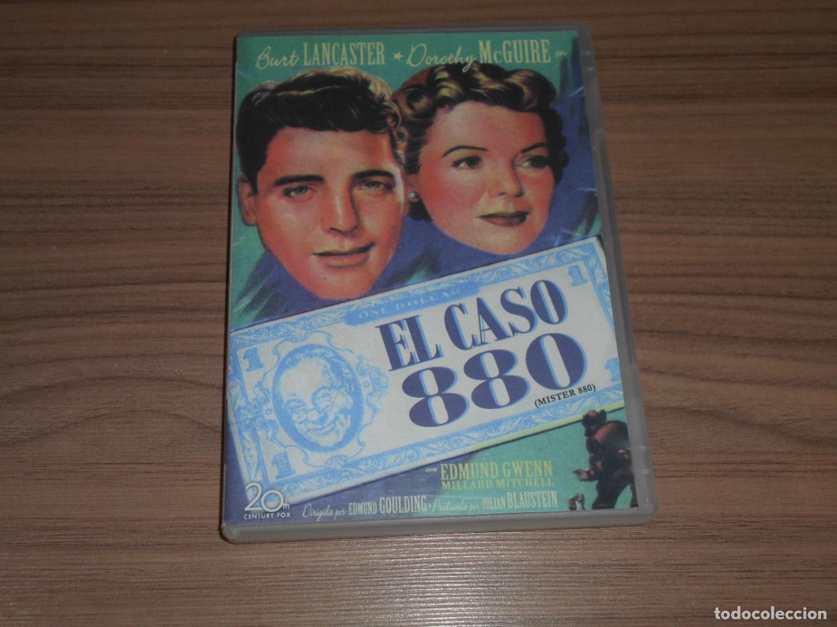 Cine: EL CASO 880 DVD Burt Lancaster DOROTHY McGUIRE Como NUEVA