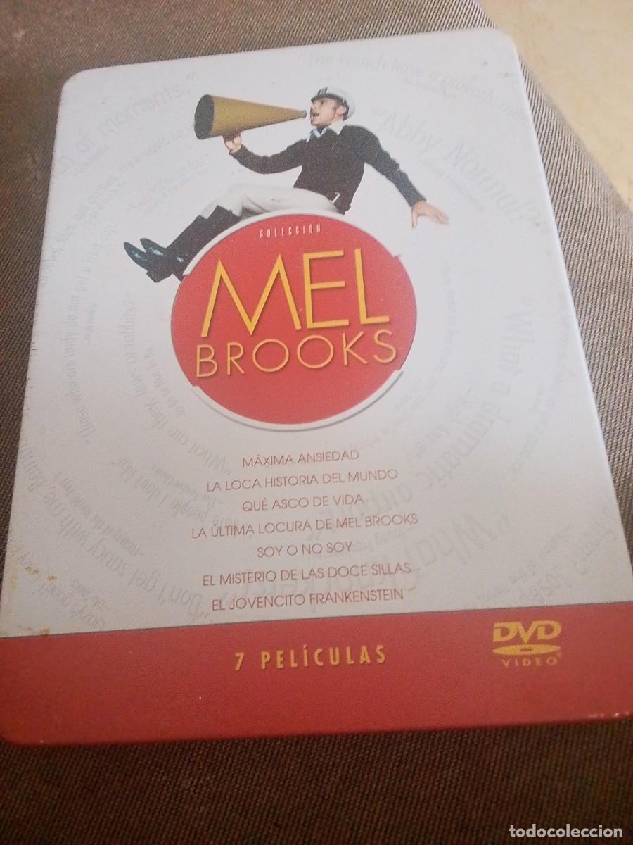 Cine: Colecci&oacute;n Mel Brooks 7 pel&iacute;culas caja met&aacute;lica rara