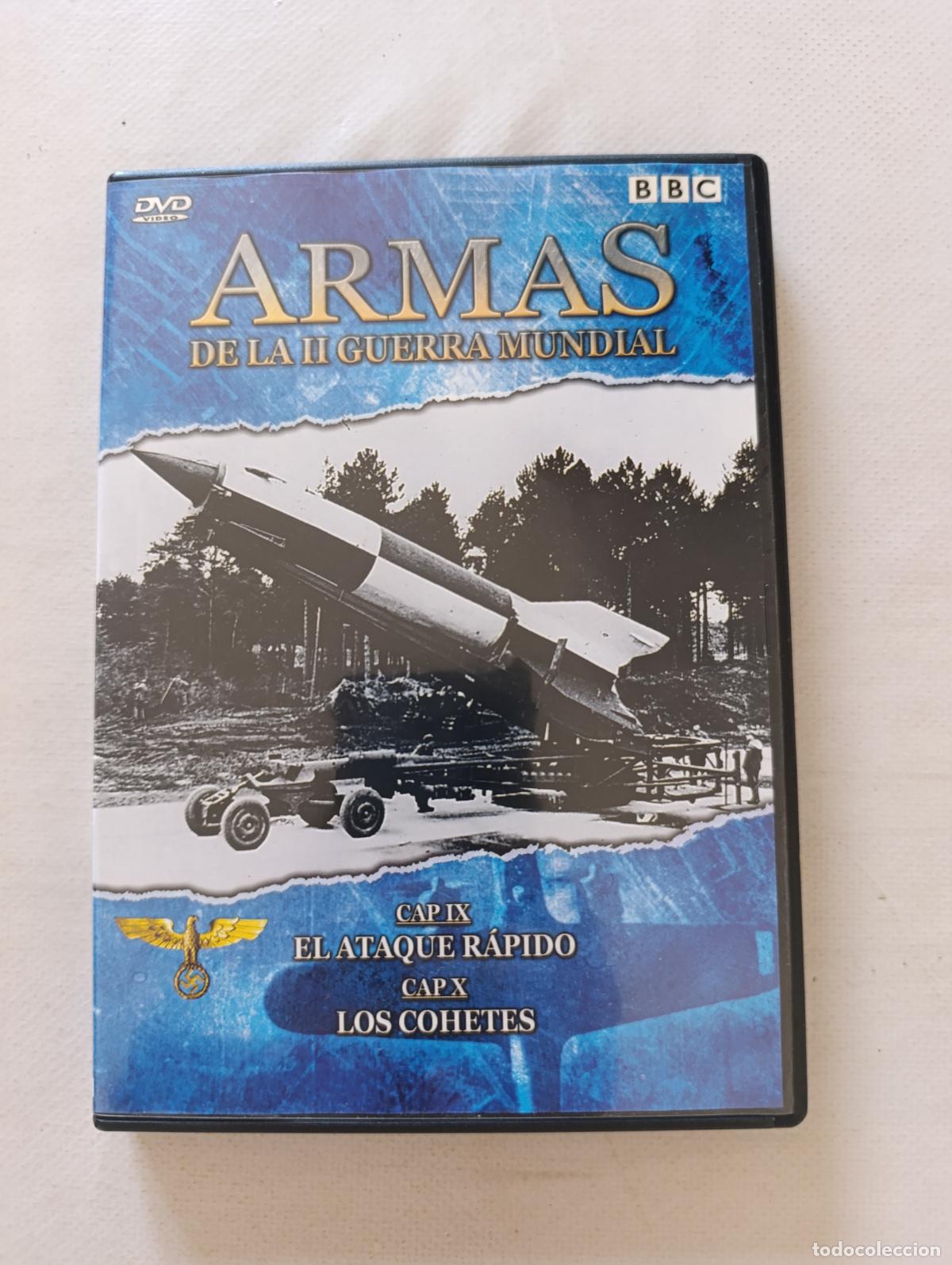 Cine: DVD ARMAS DE LA II GUERRA MUNDIAL V: EL ATAQUE RAPIDO / LOS COHETES - BBC (9W)