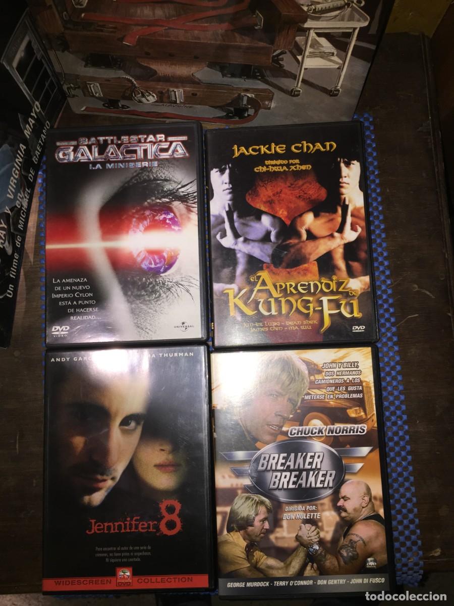 Cine: Breaker breaker chuck norris - jennifer8 - El aprendriz de kung fu - Galactica - pack de 4 dvd.s