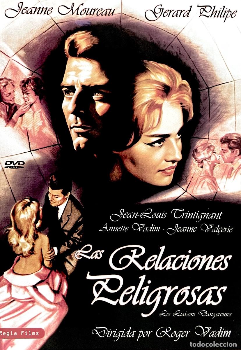 Cine: LAS RELACIONES PELIGROSAS. Jeanne Moreau. G&eacute;rard Philippe. Boris Vian. Thelonius Monk. CASI NUEVO.