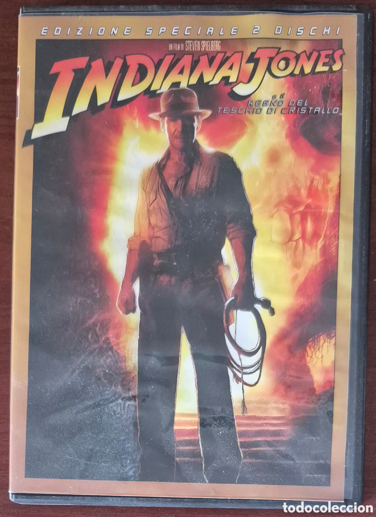 Cine: DVD X 2 DISCOS - INDIANA JONES E IL REGNO DEL TESCHIO DI CRISTALLO (DIRECCI&Oacute;N:STEVEN SPIELBERG)
