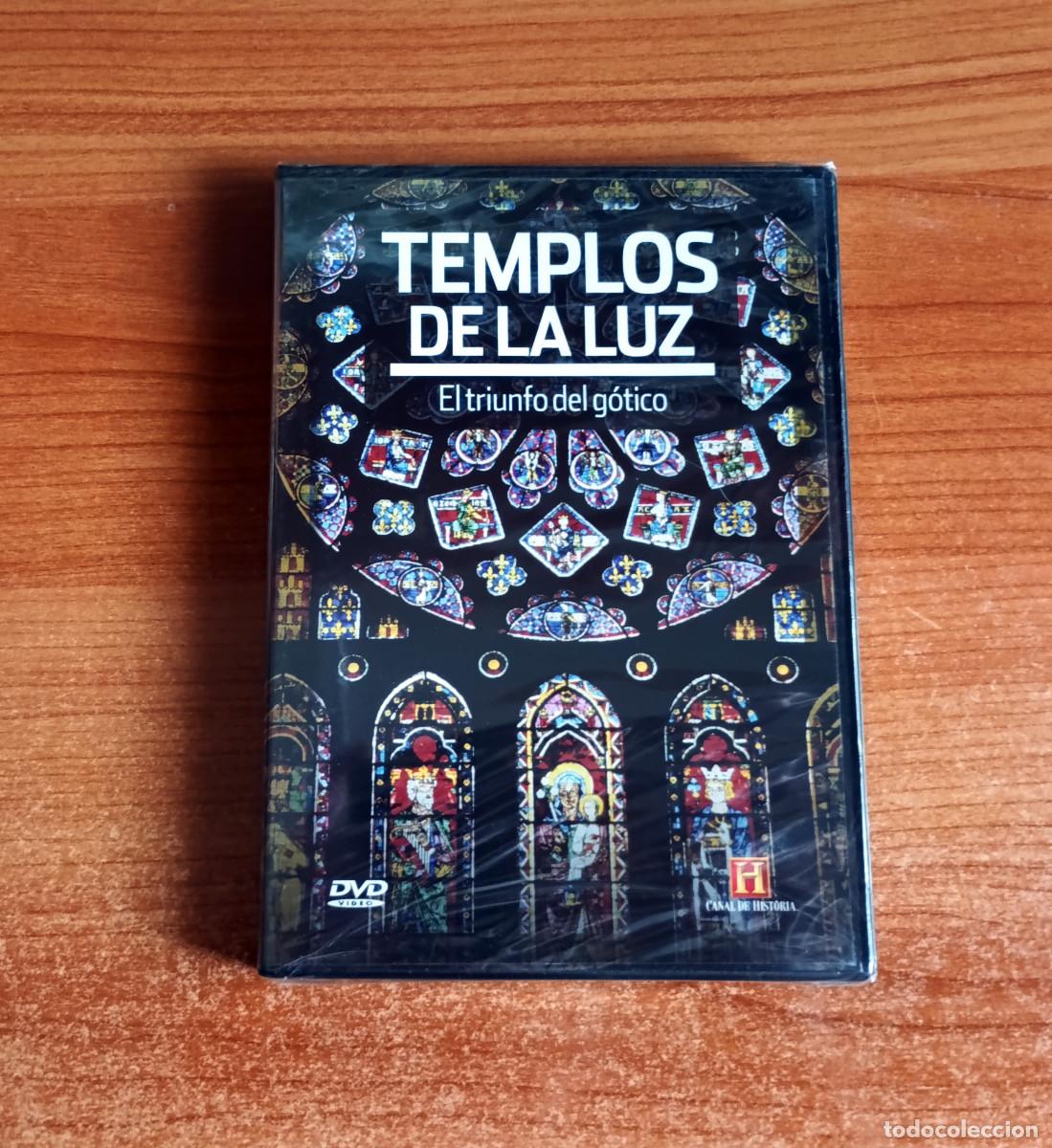 Cine: DVD Templos de la luz (El triunfo del g&oacute;tico) - Documental