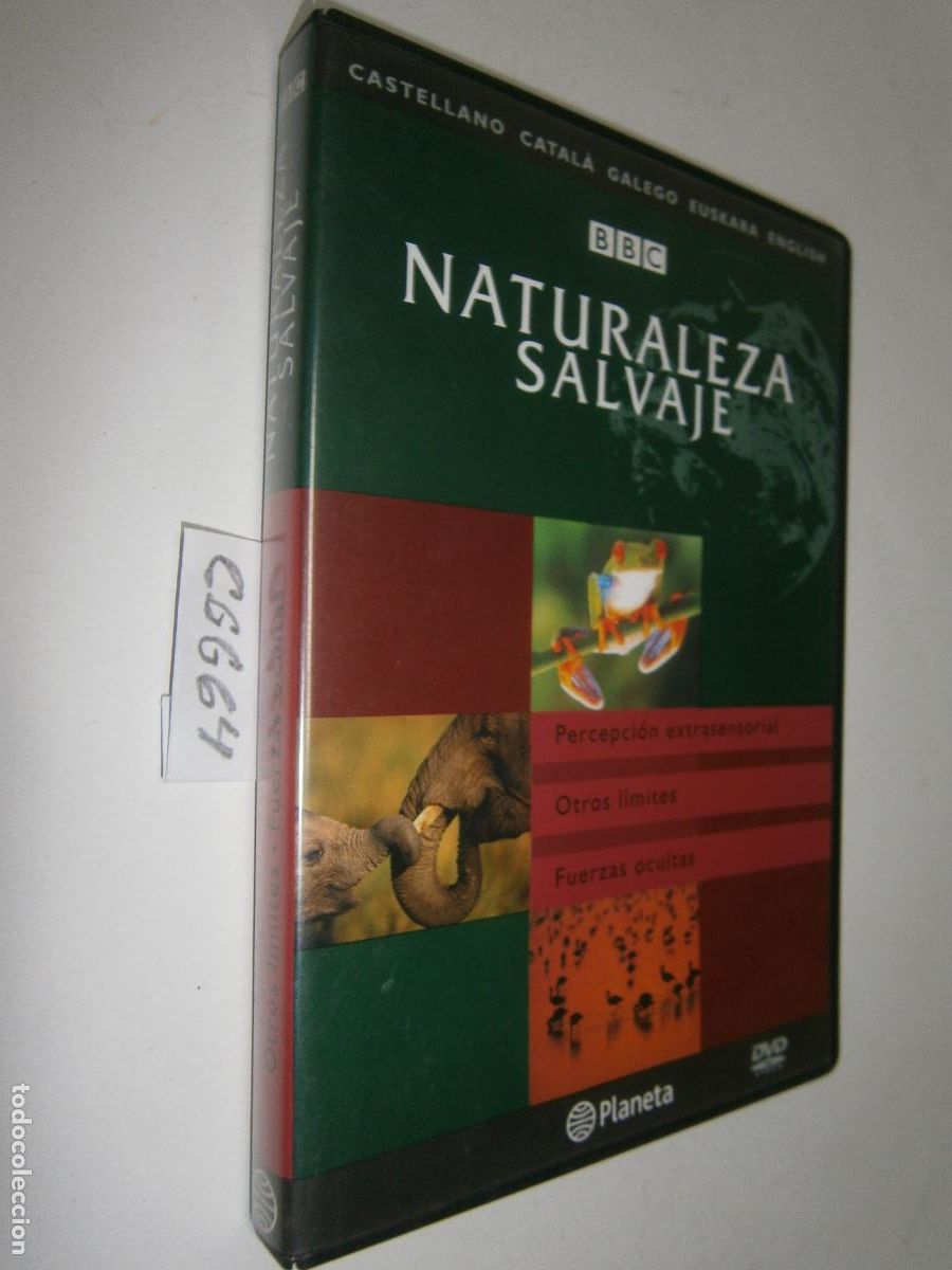 Cinema: DVD DOCUMENTAL NATURALEZA SALVAJE BBC - PERCEPCION EXTRASENSORIAL - OTROS LIMITES - FUERZAS OCULTAS