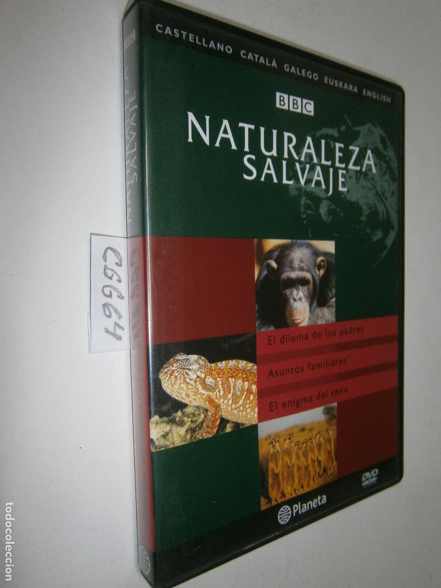 Cine: DVD DOCUMENTAL NATURALEZA SALVAJE BBC - EL DILEMA DE LOS PADRES - ASUNTOS FAMILIARES - EL ENIGMA DEL