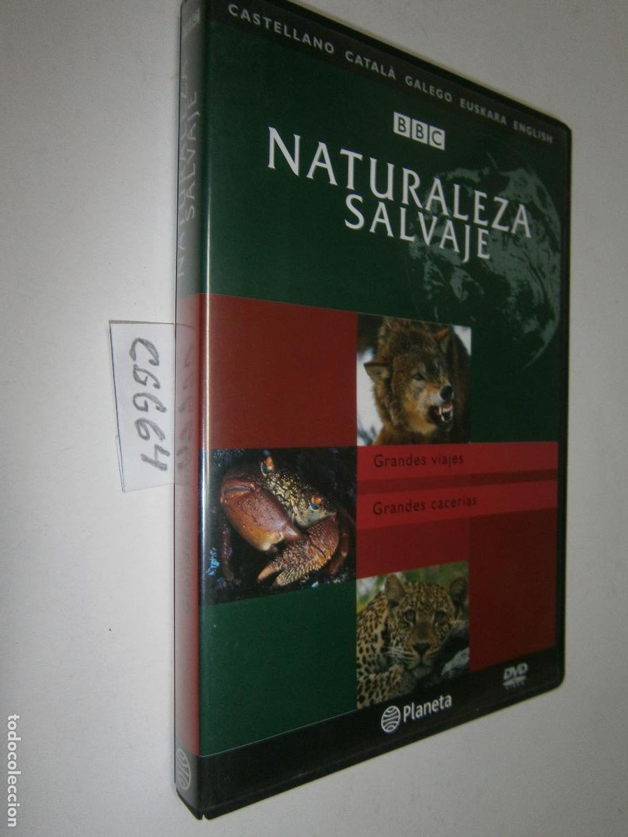 Cinema: DVD DOCUMENTAL NATURALEZA SALVAJE BBC - GRANDES VIAJES - GRANDES CACERIAS