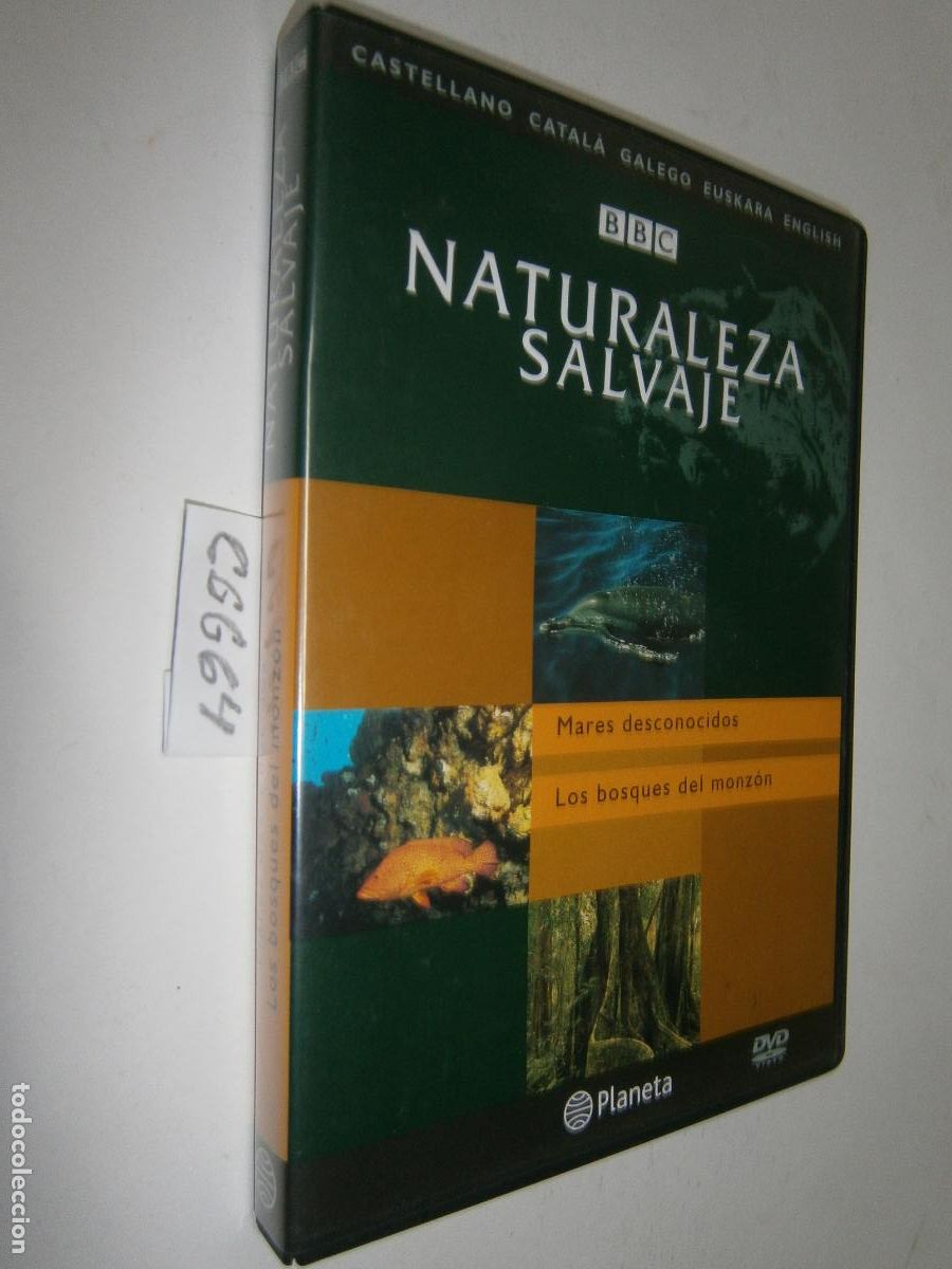 Cine: DVD DOCUMENTAL NATURALEZA SALVAJE BBC - MARES DESCONOCIDOS - LOS BOSQUES DEL MONZON
