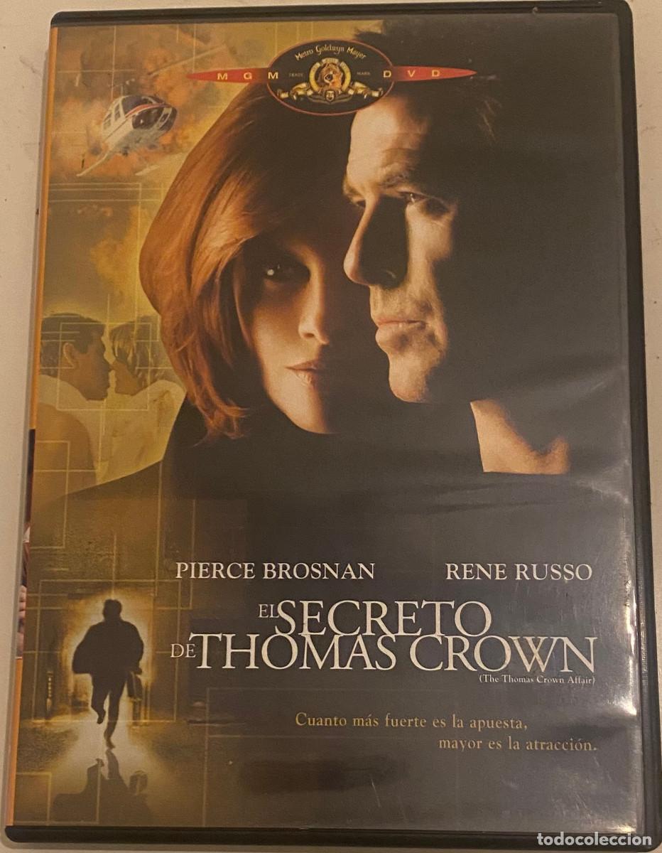 Cinema: 'El secreto de Thomas Crown', con Pierce Brosnan. Thriller. MGM DVD. 1999. Original. Buen estado.