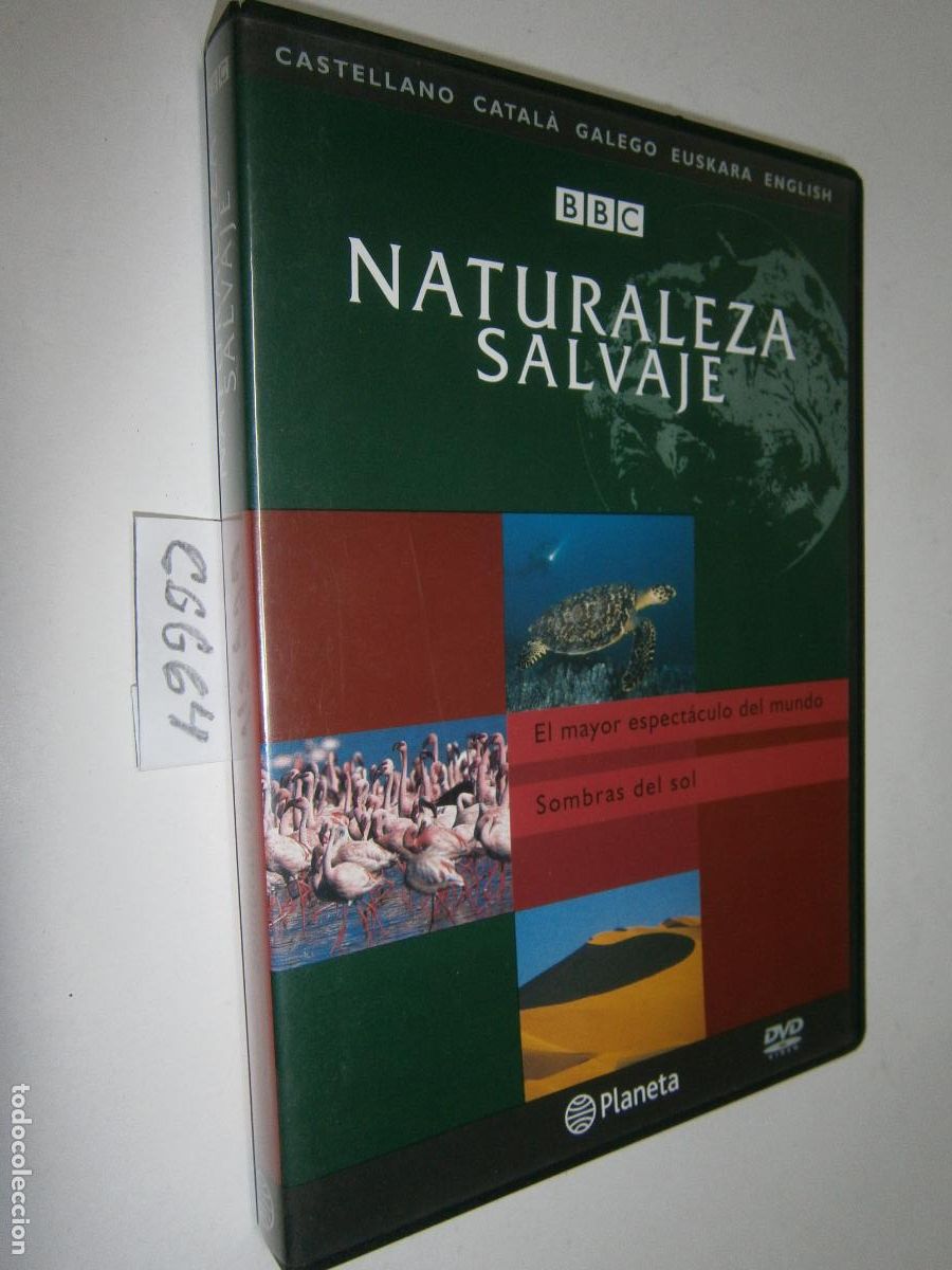 Cine: DVD DOCUMENTAL NATURALEZA SALVAJE BBC - EL MAYOR ESPECTACULO DEL MUNDO - SOMBRAS DEL SOL