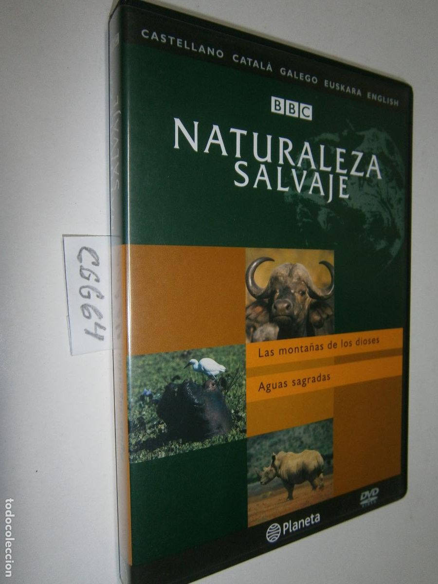 Cine: DVD DOCUMENTAL NATURALEZA SALVAJE BBC - LAS MONTA&Ntilde;AS DE LOS DIOSES - AGUAS SAGRADAS