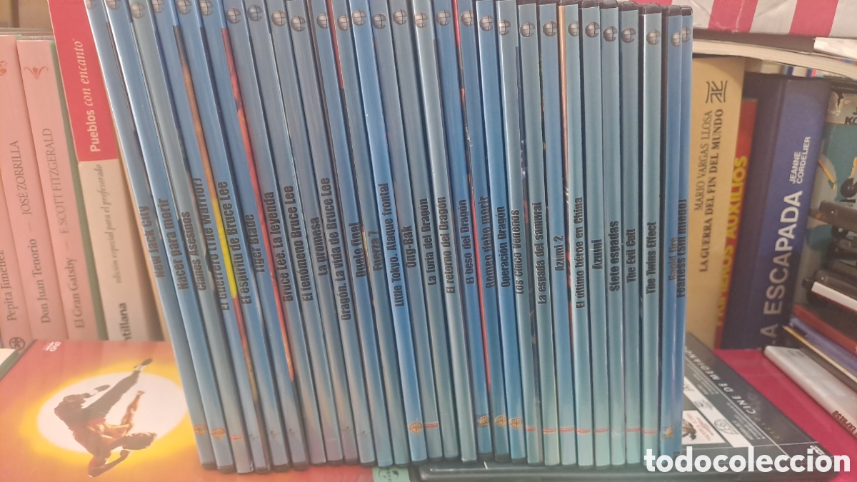 Cine: Lote 29 dvds los maestros del cine de artes marciales. el mundo