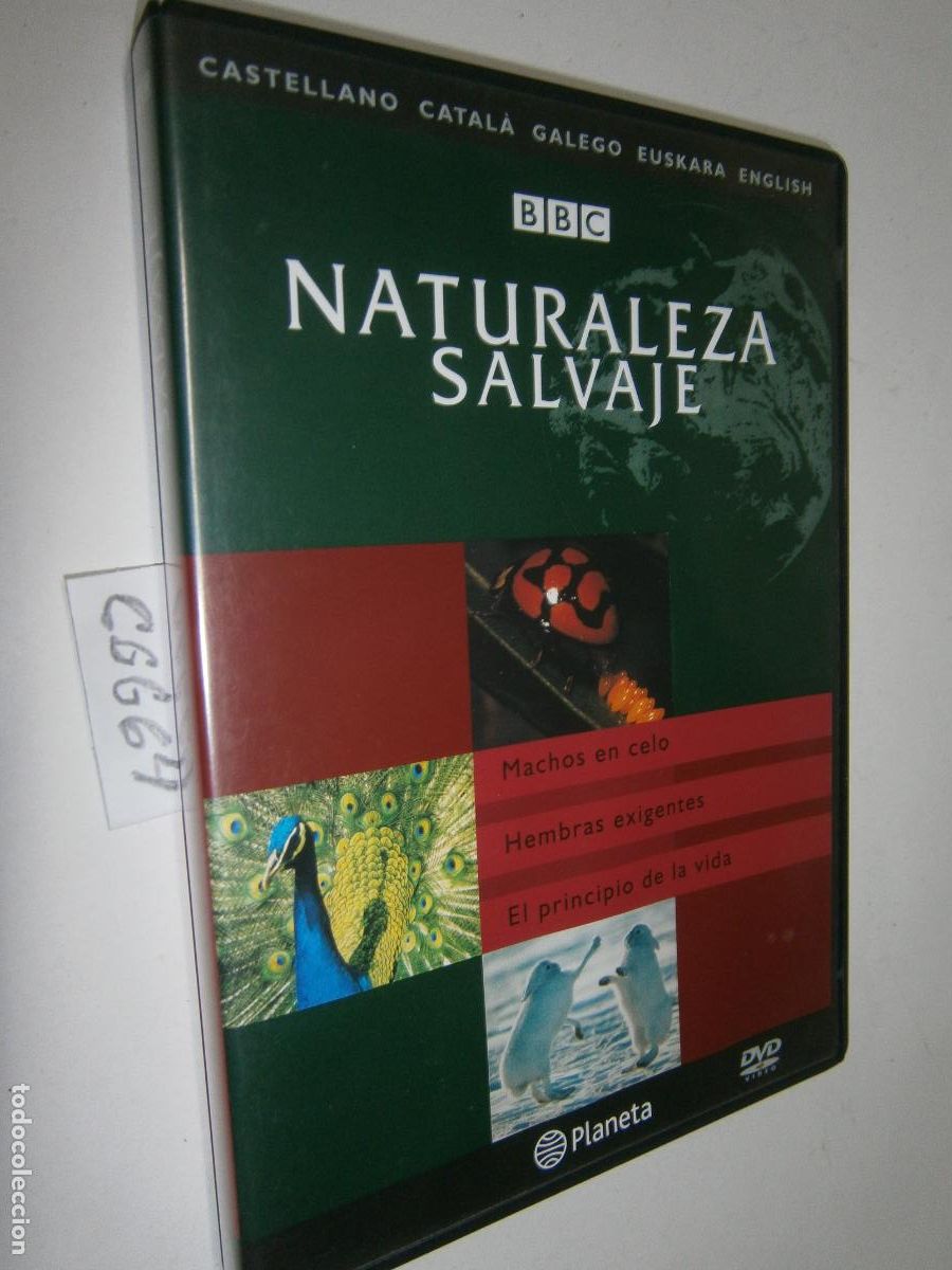 Cine: DVD DOCUMENTAL NATURALEZA SALVAJE BBC - MACHOS EN CELO - HEMBRAS EXIGENTES - EL PRINCIPIO DE LA VIDA