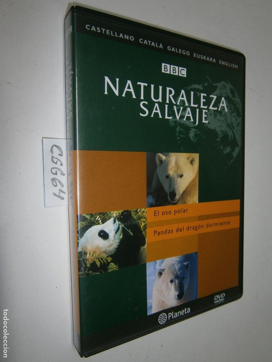 Cine: DVD DOCUMENTAL NATURALEZA SALVAJE BBC - EL OSO POLAR - PANDAS DEL DRAGON DURMIENTE