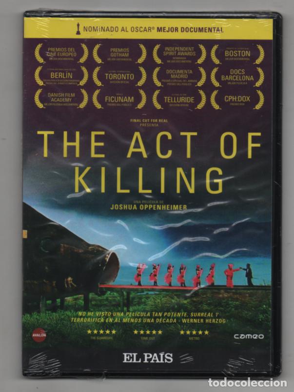 Cine: The act of killing. DVD. Joshua Oppenheimer. Precintado. Estuche delgado. Edici&oacute;n El Pa&iacute;s