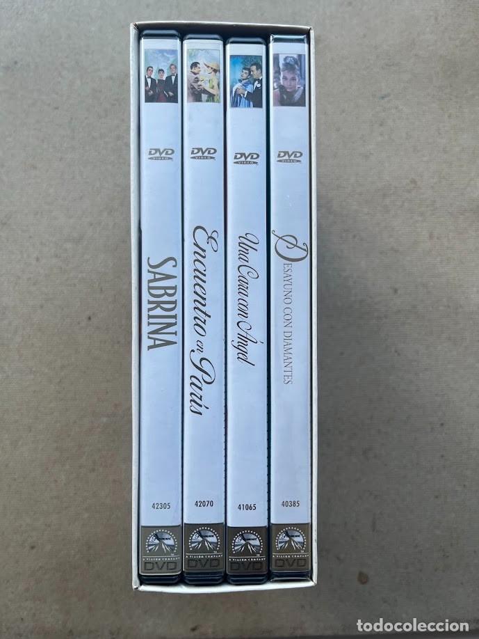 Cine: 4 Pel&iacute;culas, 4 DVD, Collection Audrey Hepburn / Sabrina, Encuentro Par&iacute;s, Canci&oacute;n &Aacute;ngel, Desayuno d.