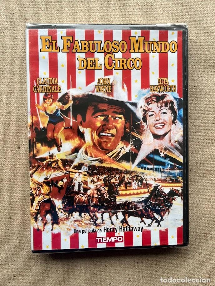 Cine: El fabuloso mundo del circo / John Wayne & Rita Hayworth / Henry Hathaway / Precintada / DVD /