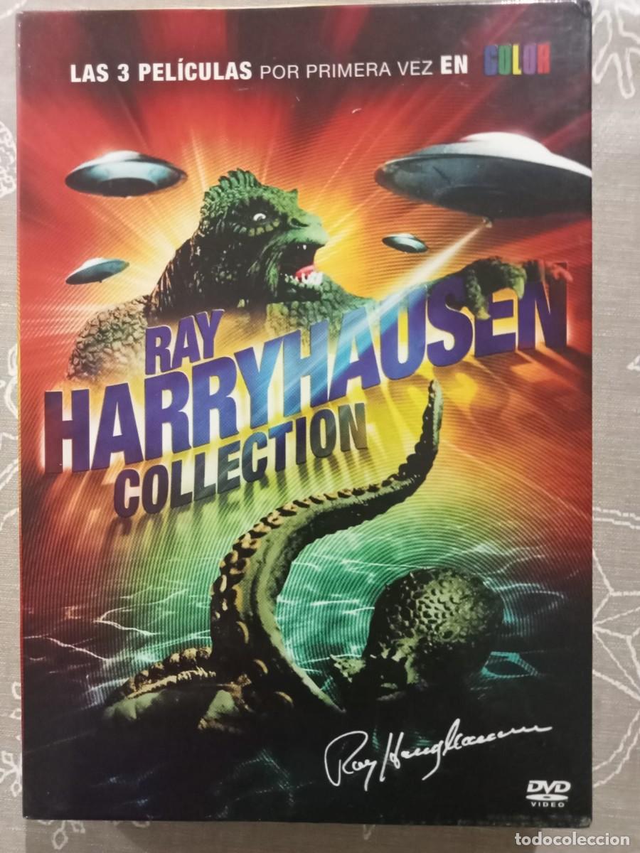 Cine: PACK: RAY HARRYHAUSEN. (3 DISCOS). POR PRIMERA VEZ EN COLOR. DESCATALOGADO. MUY DIFICIL DE ENCONTRAR
