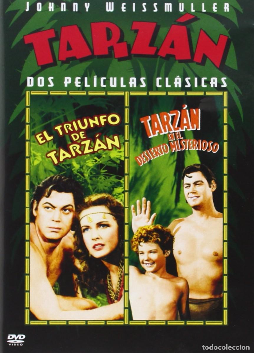 Cine: EL TRIUNFO DE TARZ&Aacute;N / TARZ&Aacute;N EN EL DESIERTO MISTERIOSO (JOHNNY WEISSMULLER)