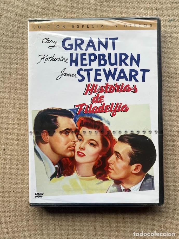 Cin&eacute;ma: Historias de Filadelfia / C. Grant & K. Hepburn / Edici&oacute;n Especial 2 Discos / Precintada / 2 DVD /