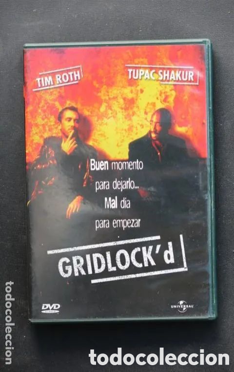 Cine: Pack 2 DVD Tupac. GRIDLOCK'D. + TUPAC RESURRECTION
