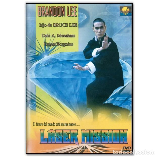 Cine: LASER MISSION DVD (Acci&oacute;n, Brandon Lee)