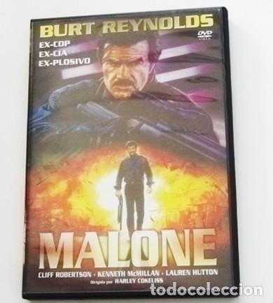 Cine: MALONE DVD PEL&Iacute;CULA ACCI&Oacute;N BURT REYNOLDS CYNTHYA GIBB CLIFF ROBERTSON LAUREN HUTTON KENNETH MCMILLAN