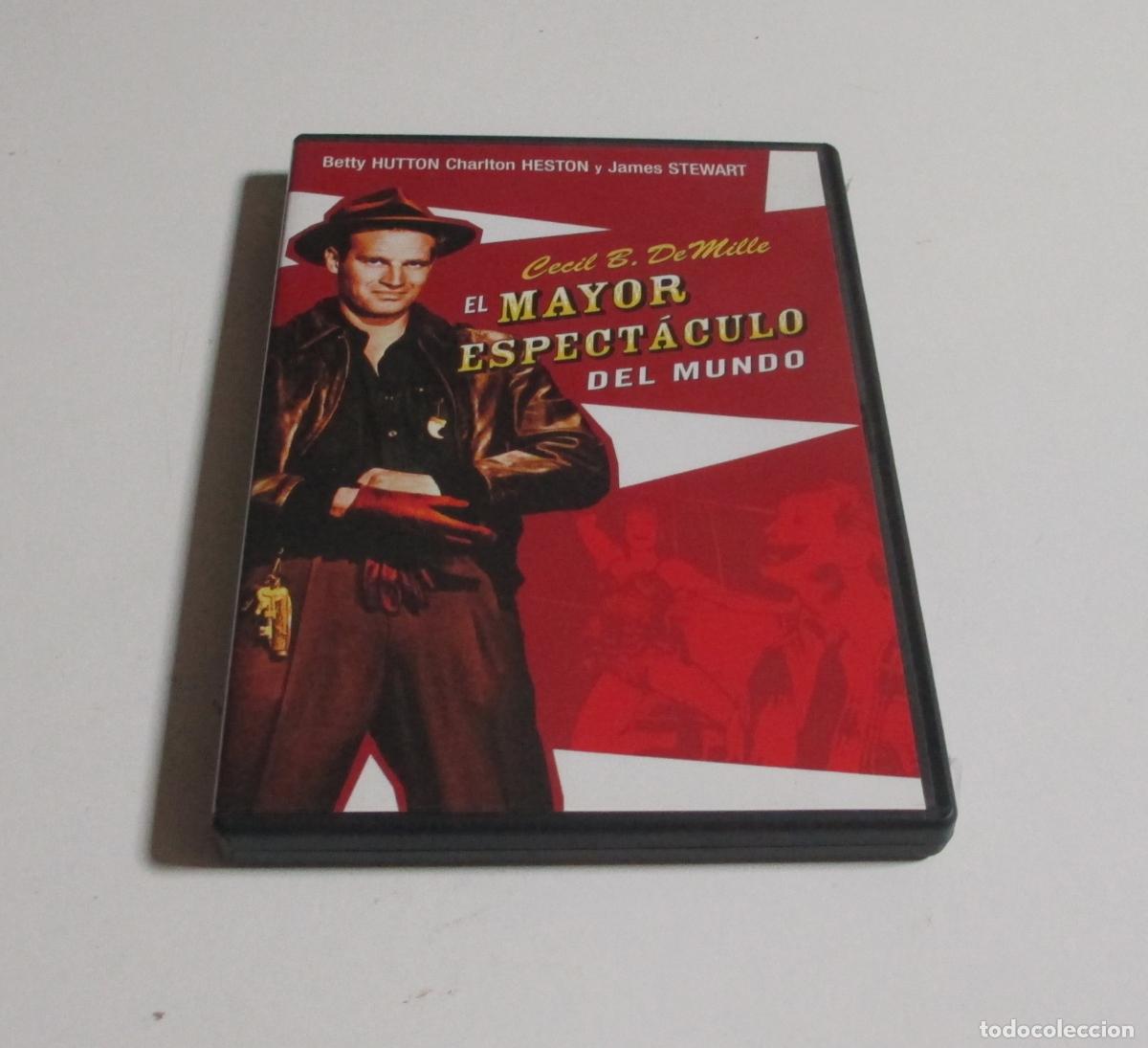 Cine: EL MAYOR ESPECT&Aacute;CULO DEL MUNDO -DVD- Betty Hutton / Charlton Heston -Paramount 2006 EXCELENTE