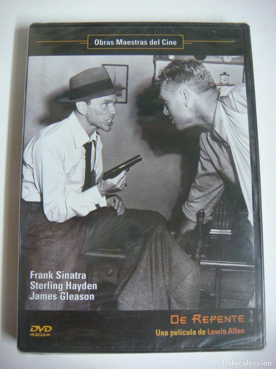 Cine: D.V.D. DE OBRAS MAESTRAS DEL CINE DE REPENTE CON FRANK SINATRA-(&)