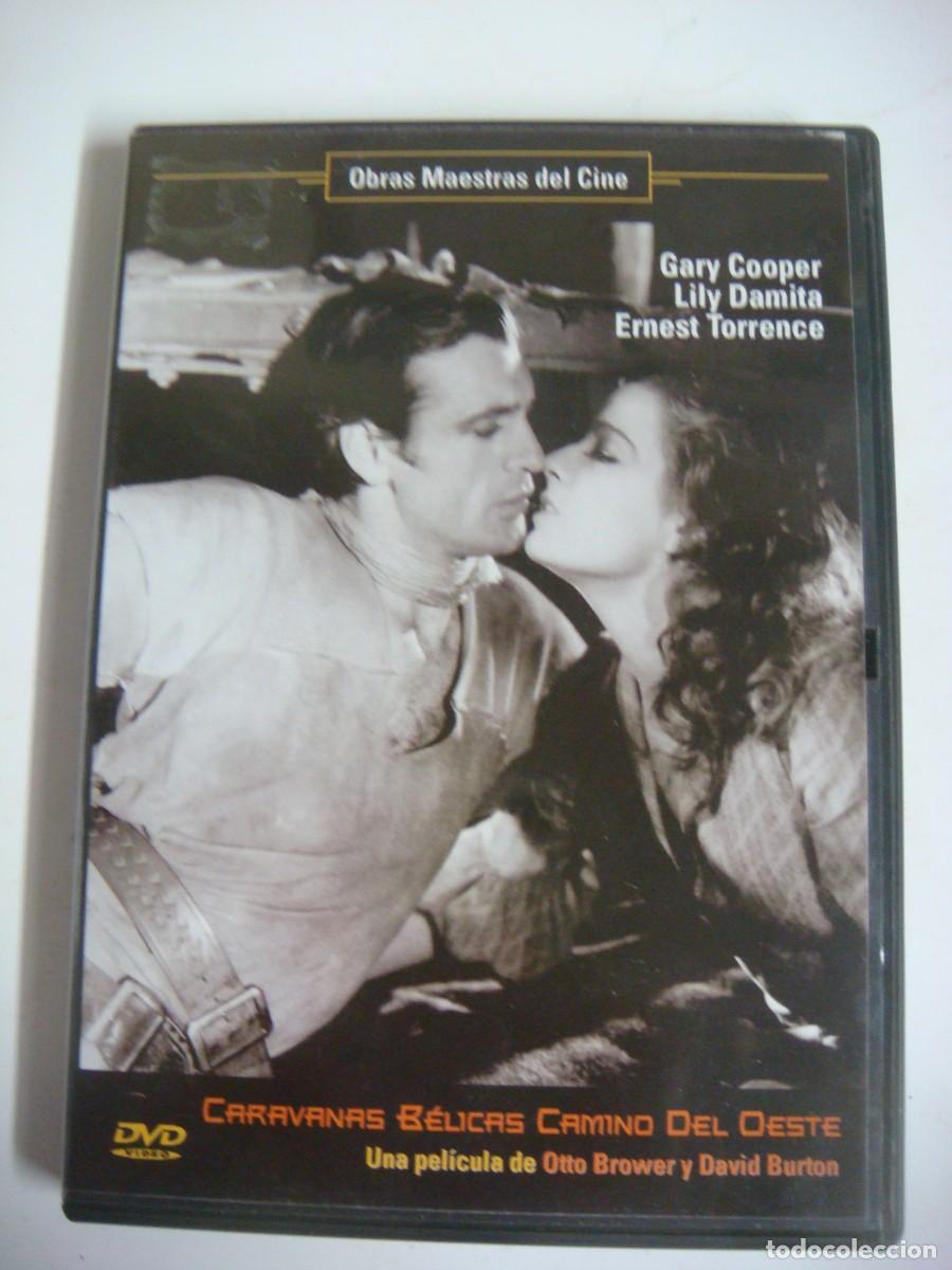 Cine: D.V.D. DE OBRAS MAESTRAS DEL CINE CARAVANA BELICAS CAMINO DEL OESTE CON GARY COOPER-(&)