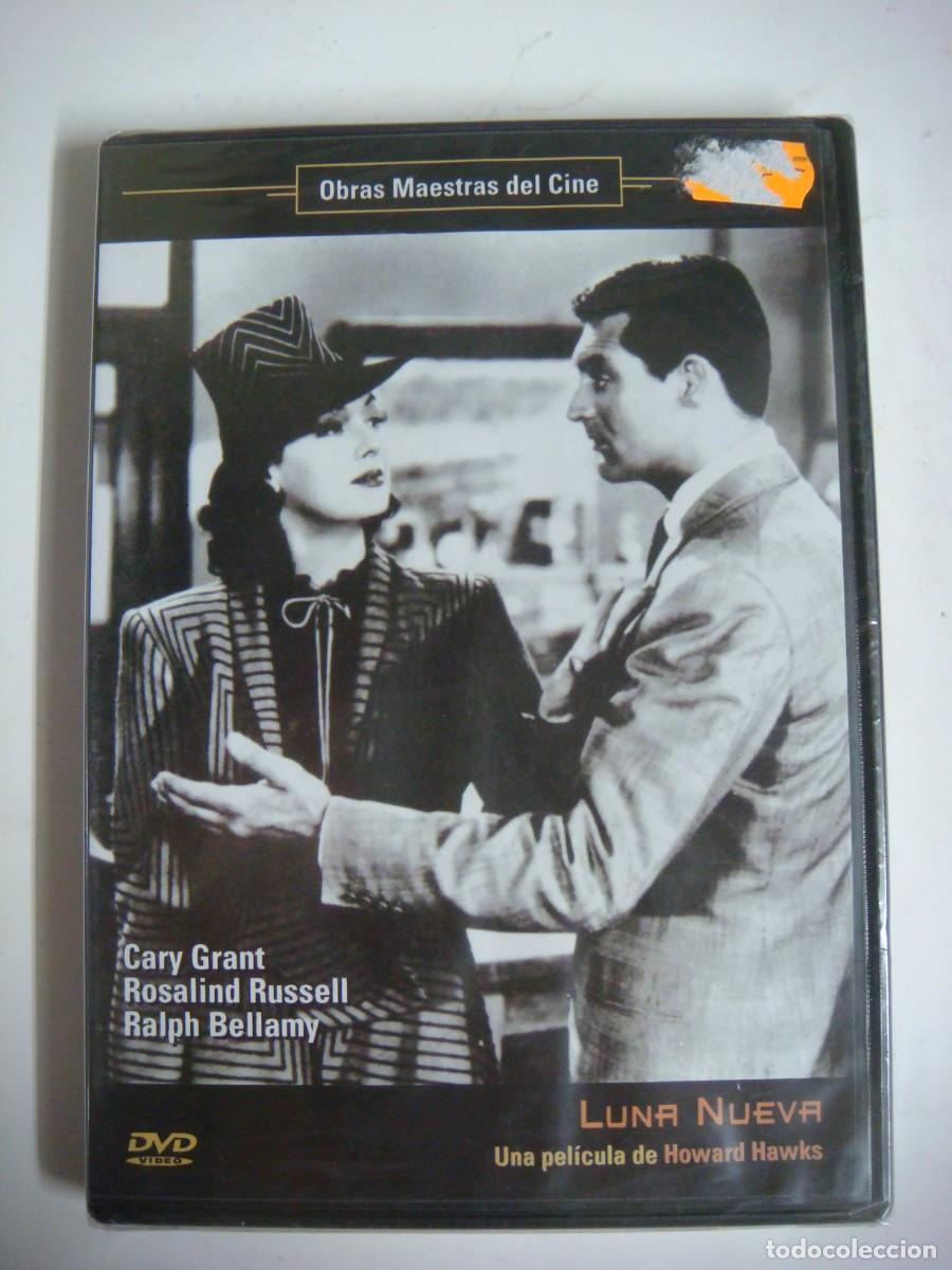 Cine: D.V.D. DE OBRAS MAESTRAS DEL CINE LUNA NUEVA CON CARY GRANT-(&)
