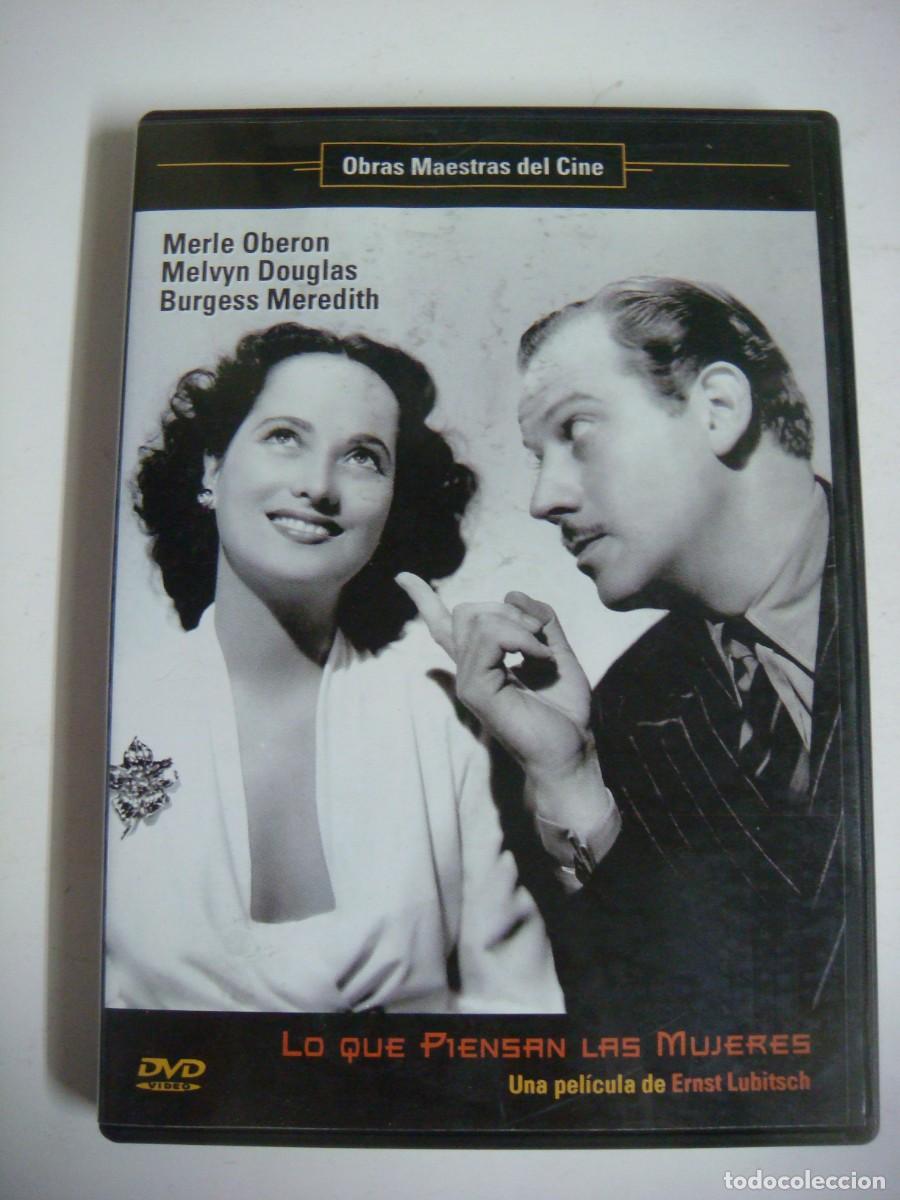 Cine: D.V.D. DE OBRAS MAESTRAS DEL CINE LO QUE PIENSAN LAS MUJERES CON MERLE OBERON-(&)