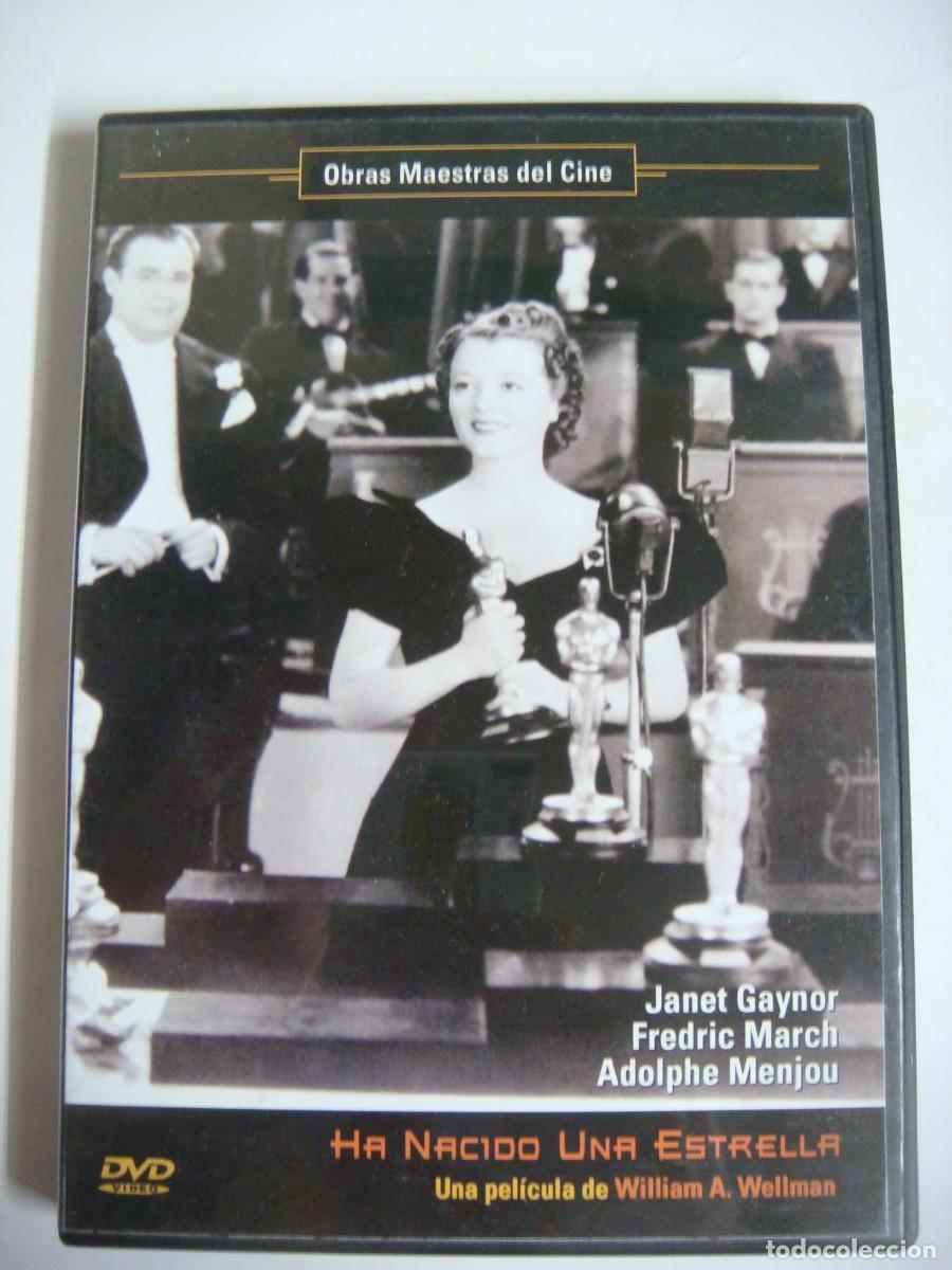 Cine: D.V.D. DE OBRAS MAESTRAS DEL CINE HA NACIDO UNA ESTRELLA CON JANET GAYNOR-(&)