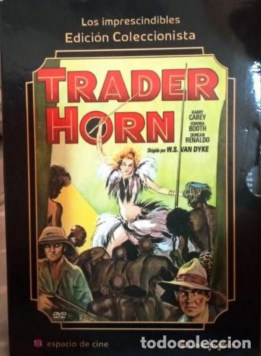 Cine: Trader Horn - Edici&oacute;n Coleccionista con Libreto DVD Como Nuevo