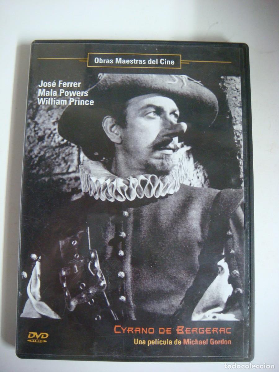 Cine: D.V.D. DE OBRAS MAESTRAS DEL CINE CYRANO DE BERGERAC CON JOSE FERRER-(&)