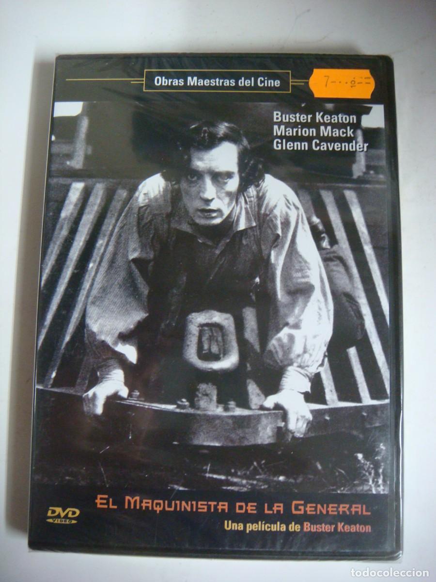 Cine: D.V.D. DE OBRAS MAESTRAS DEL CINE EL MAQUINISTA DE LA GENERAL CON BUSTER KEATON-(&)