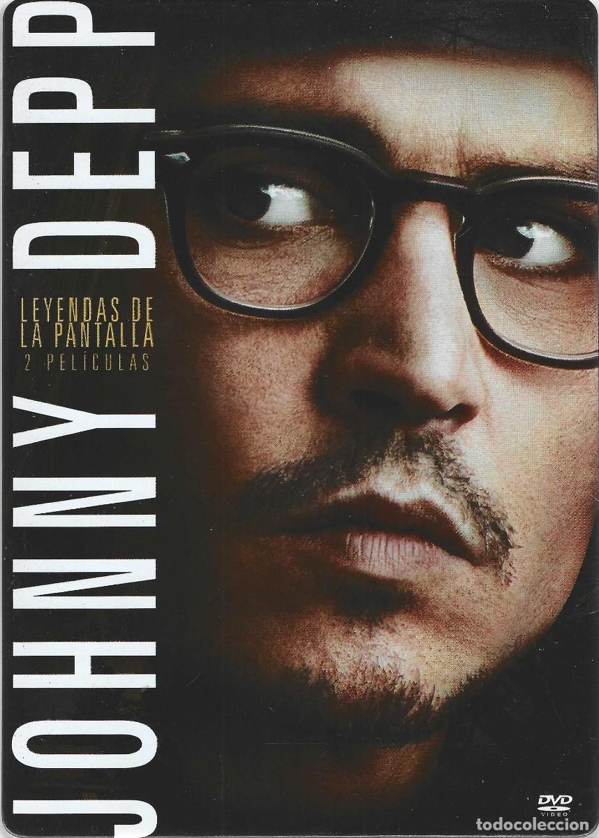 Cine: LEYENDAS DE LA PANTALLA JOHNNY DEPP (ESTUCHE MET&Aacute;LICO)