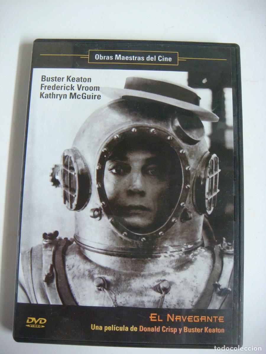 Cine: D.V.D. DE OBRAS MAESTRAS DEL CINE EL NAVEGANTE CON BUSTER KEATON-(&)