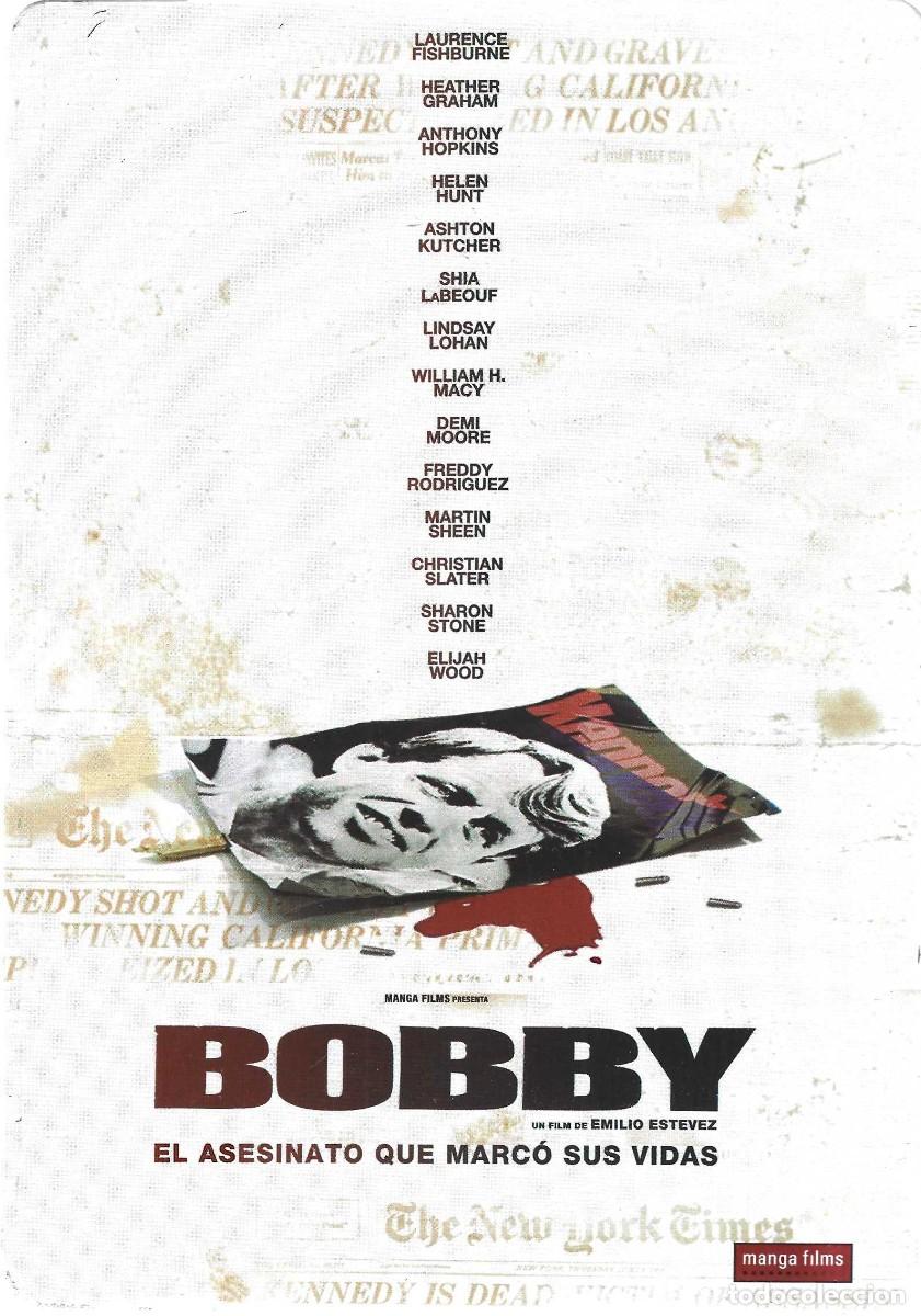 Cine: BOBBY EL ASESINATO QUE MARC&Oacute; SUS VIDAS (ESTUCHE MET&Aacute;LICO)