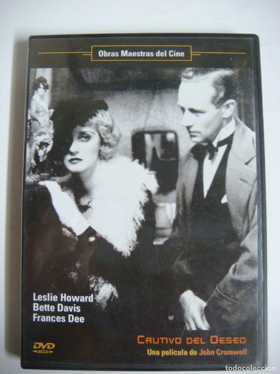 Cine: D.V.D. DE OBRAS MAESTRAS DEL CINE CAUTIVO DEL DESEO CON LESLIE HOWARD-(&)