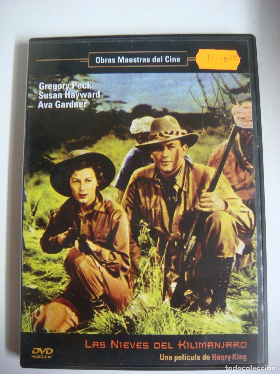 Cine: D.V.D. DE OBRAS MAESTRAS DEL CINE LAS NIEVES DEL KILIMANJARO CON GREGORY PECK-(&)