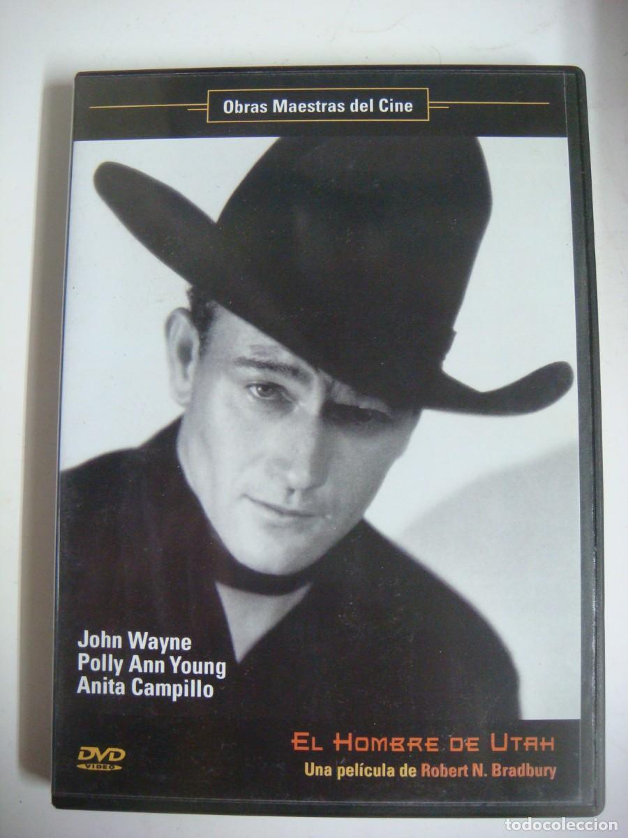 Cine: D.V.D. DE OBRAS MAESTRAS DEL CINE EL HOMBRE DE UTAH CON JOHN WAYNE-(&)