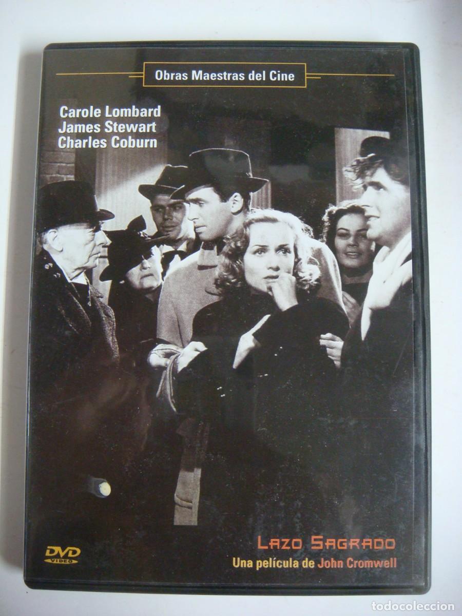Cine: D.V.D. DE OBRAS MAESTRAS DEL CINE LAZO SAGRADO CON CAROLE LOMBARDE-(&)