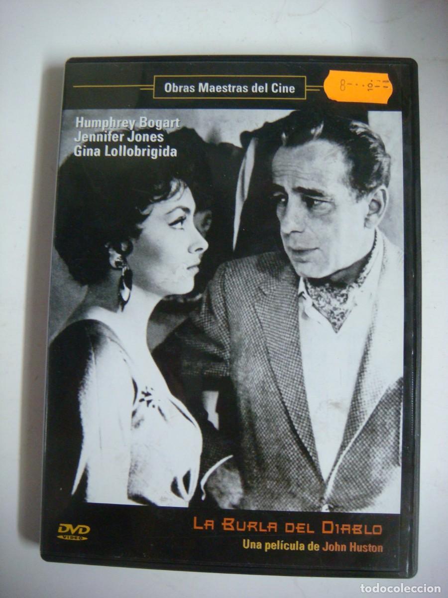Cine: D.V.D. DE OBRAS MAESTRAS DEL CINE LA BURLA DEL DIABLO CON HUMPHREY BOGART-(&)