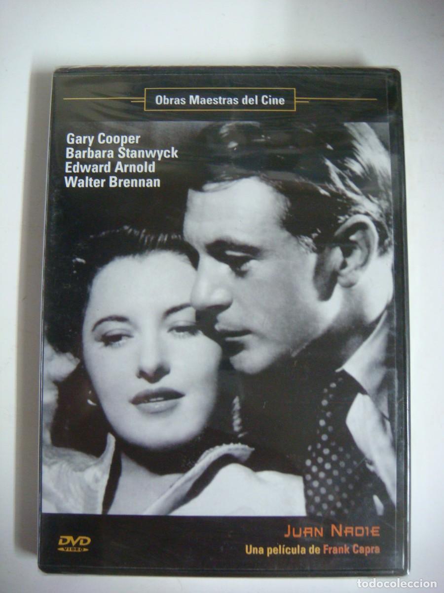 Cine: D.V.D. DE OBRAS MAESTRAS DEL CINE JUAN NADIE CON GARY COOPER-(&)