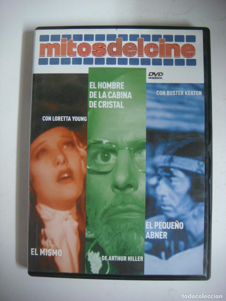 Cine: D.V.D. DE MITOS DEL CINE 3X 1 EL MISMO-EL HOMBRE DE LA CABINA DE CRISTALY EL PEQUE&Ntilde;O ABNER-(&)