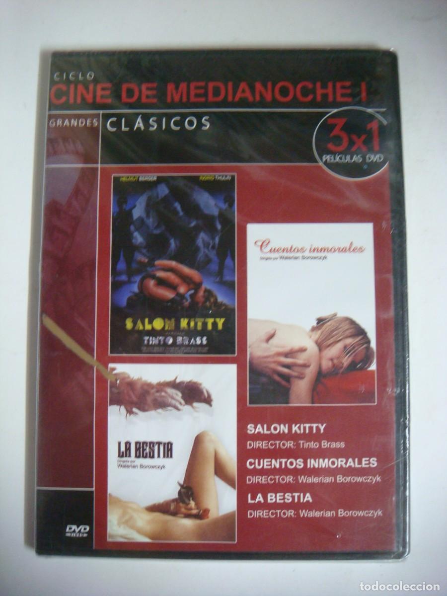 Cin&eacute;ma: D.V.D. DE CINE DE MEDIANOCHE 3X 1 SALON KITTY-LA BESTIA Y CUENTOS INMORALES-(&)