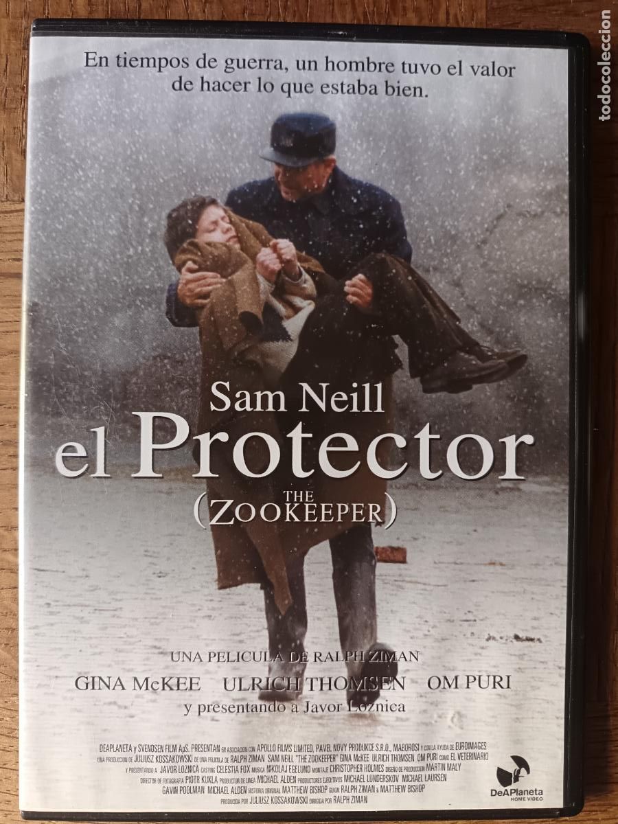 Cine: EL PROTECTOR ( the Zookeeper) de Ralph Ziman con SAM NEIL... DVD Cine Drama Hist&oacute;rico.