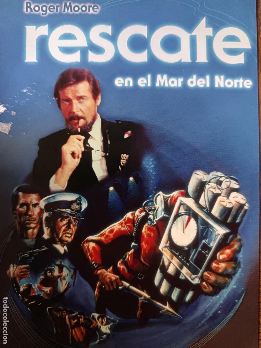 Cine: RESCATE en el mar del Norte con Roger Moore, Anthony Perkins, James Mason... DVD Cine Aventuras
