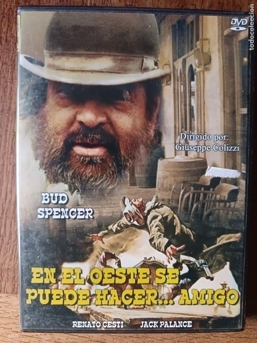 Cine: En el Oeste se puede hacer... amigo con BUD SPENCER, PACO RABAL, Jack Palance... DVD Western