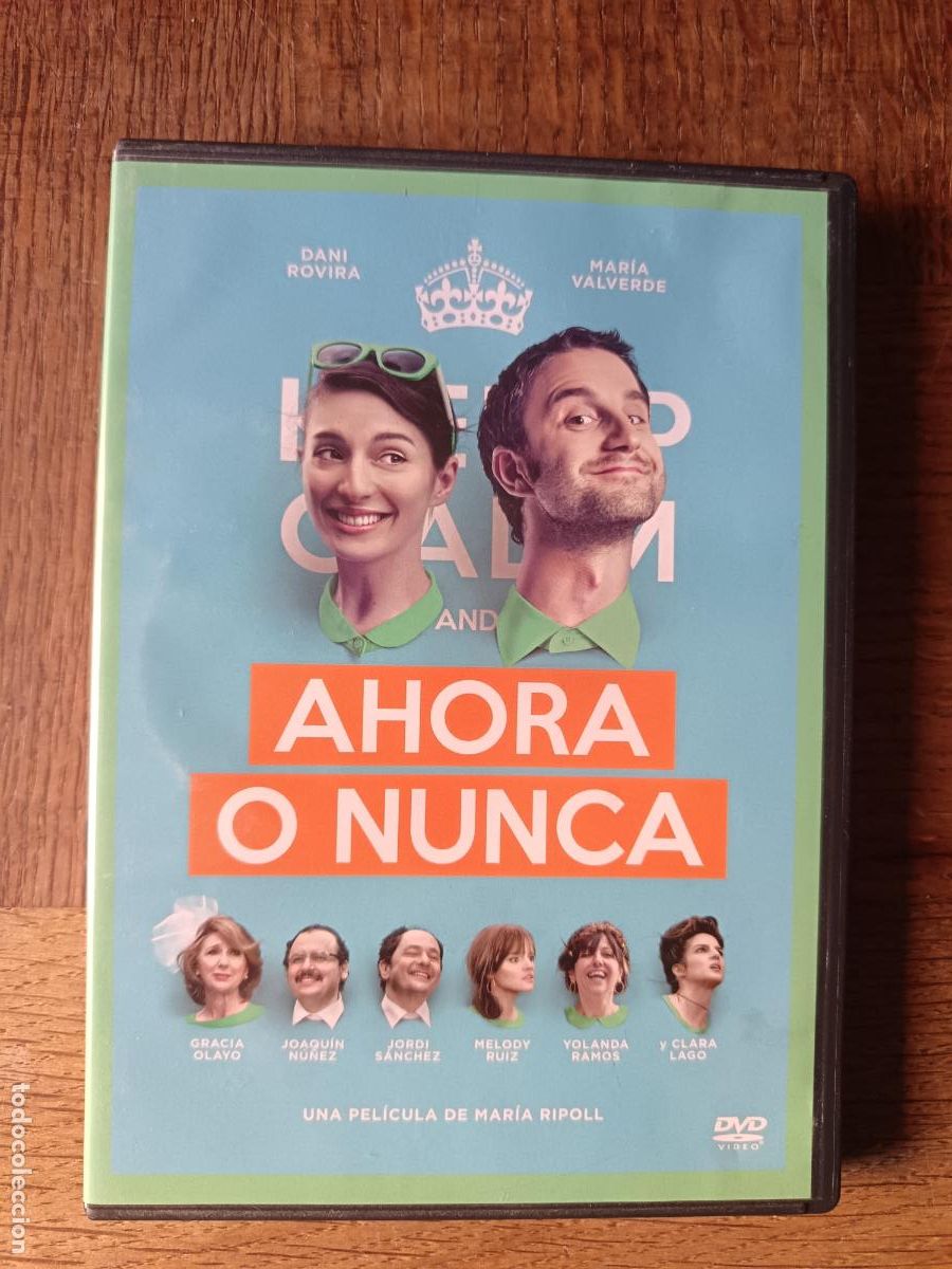 Cine: AHORA O NUNCA con Dani Rovira, Mar&iacute;a Valverde, Yolanda Ramos, Jordi S&aacute;nchez... DVD Cine Espa&ntilde;ol
